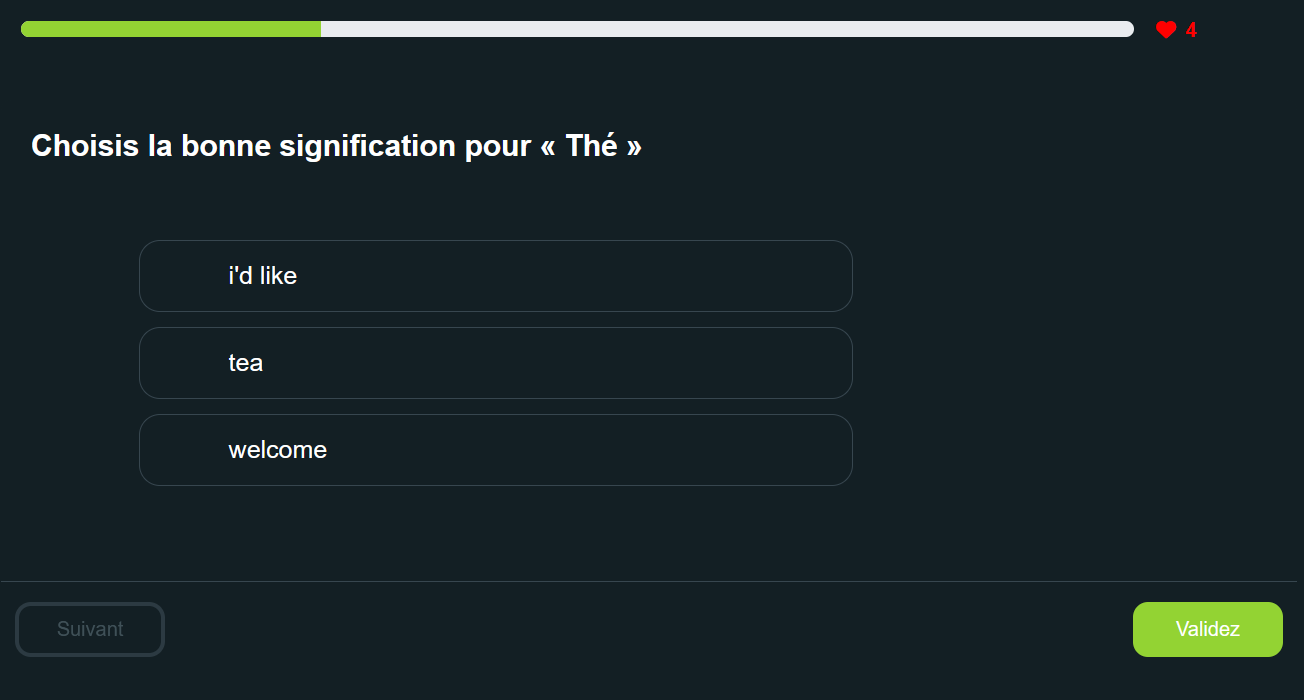 Apprendre l'anglais